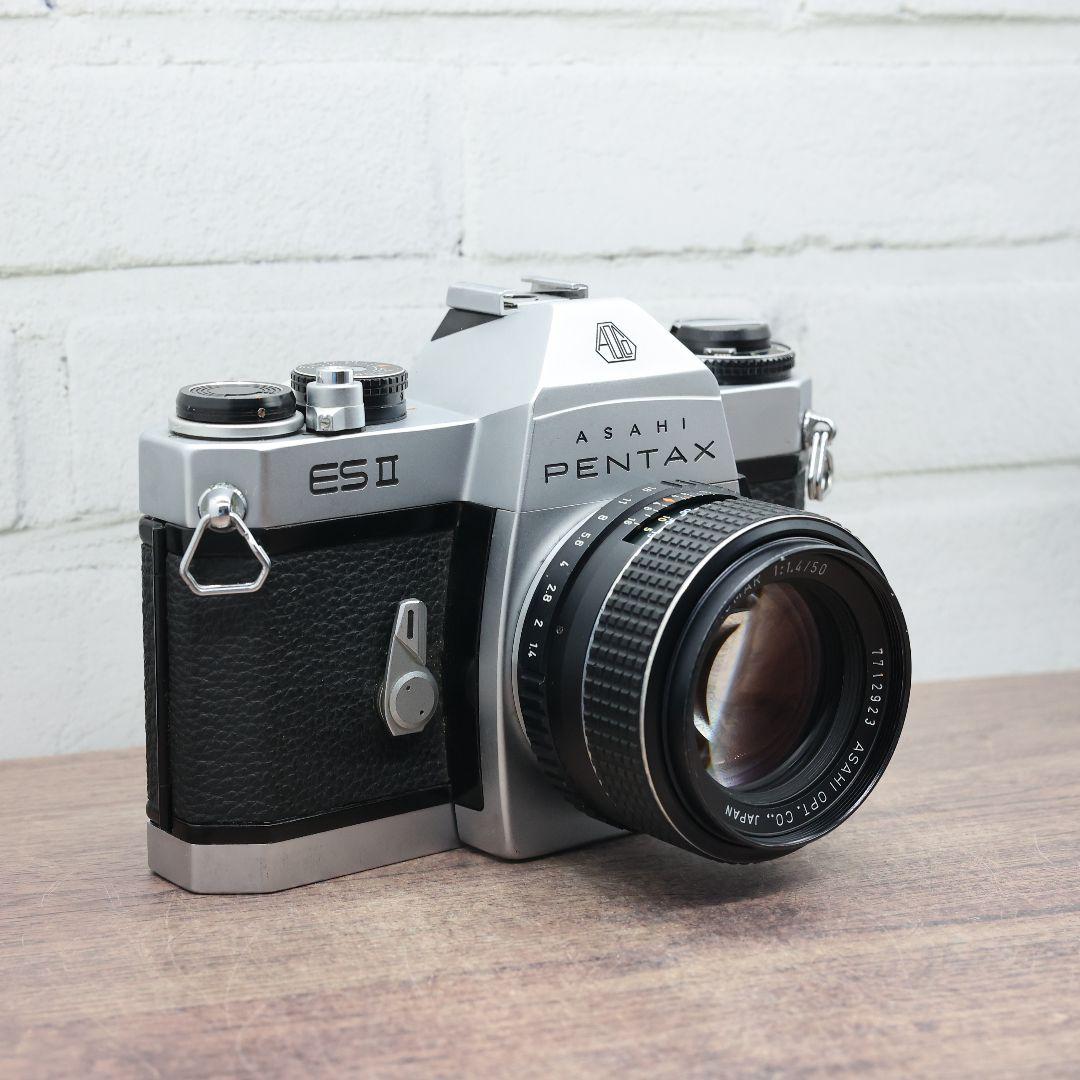 完動品】PENTAX ESⅡ / SMC TAKUMAR 50mm f1.4 - メルカリ