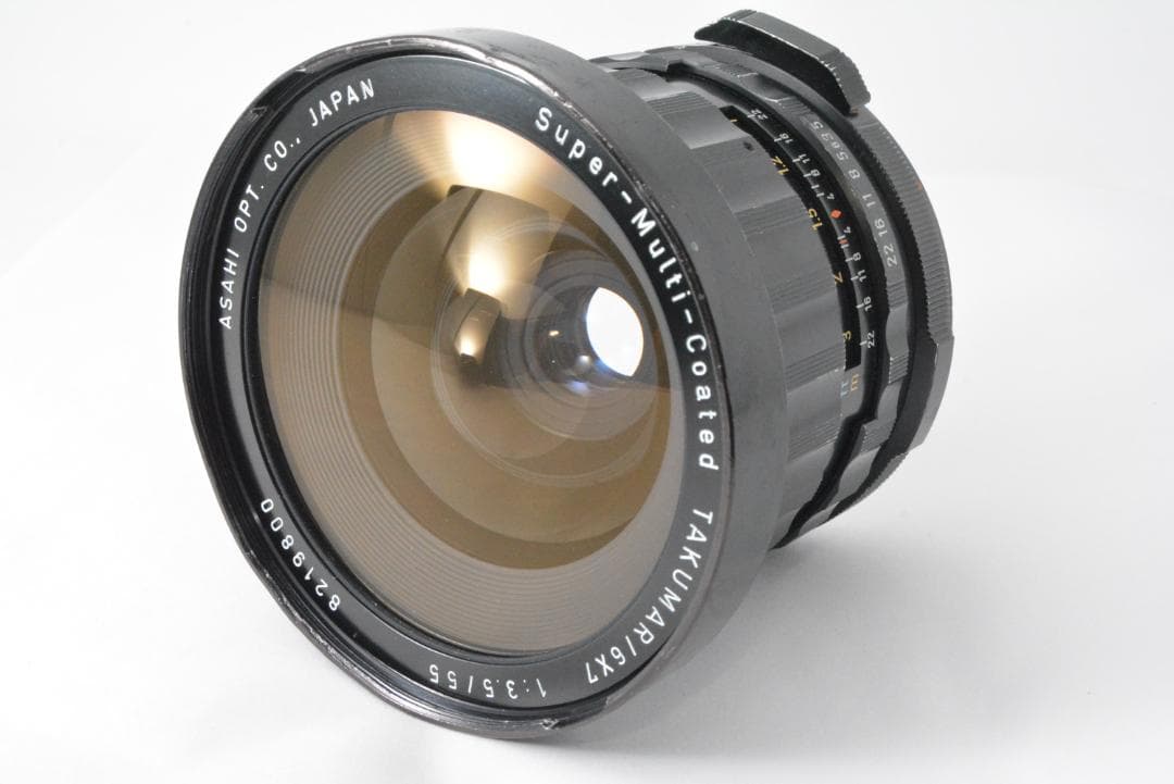 ペンタックス SMC PENTAX 6x7 55mm F3.5 PENTAX 6x7 SMC Takumar 6x7 55mm f3.5がやって来た - カメラが欲しい