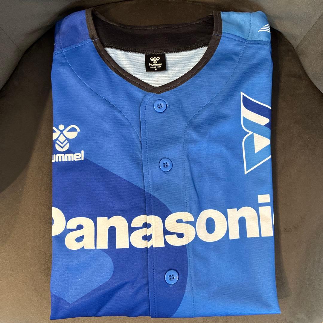 ブルテオン ベースボールシャツ Panasonic 大阪ブルテオン