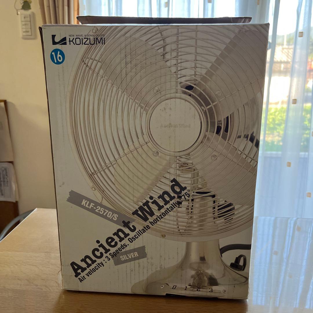 コイズミ KLF-2570 アンティーク扇風機 メタル 楽天市場】【在庫処分】コイズミ レトロ扇風機 ミニ扇風機 KLF-2057/G