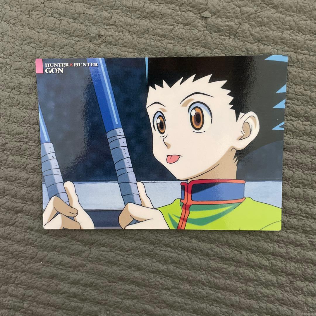 hunter×hunter ハンターハンター　カードダスマスターズ no.11 HUNTER×HUNTER カードダスマスターズ 2000初版 ゴン No 10 ハンター