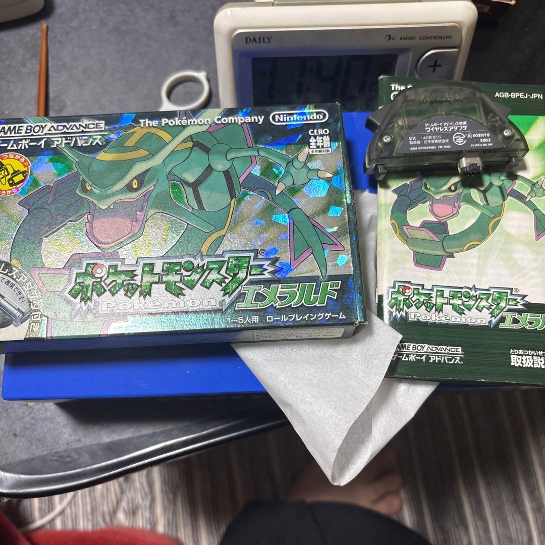 ポケットモンスター エメラルド 箱 アダプタ 取説 - メルカリ