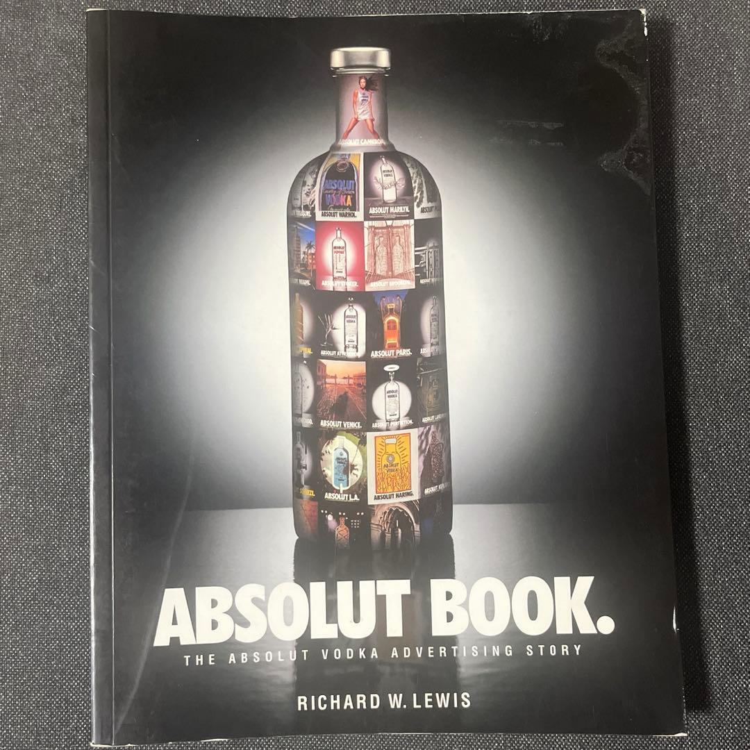 希少・初版】ABSOLUT BOOK. アブソルート・ウォッカ 広告デザイン集