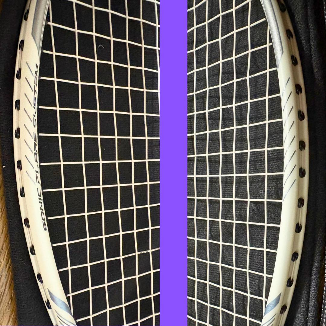 ナノフレアネクステージ 4U5 中級者向けラケット（ガット張上げ済