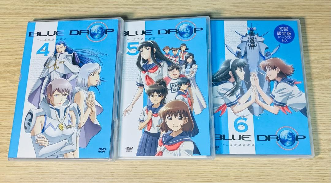 【希少】 DVD BLUE DROP ～天使達の戯曲～ 全6巻セット 初回版