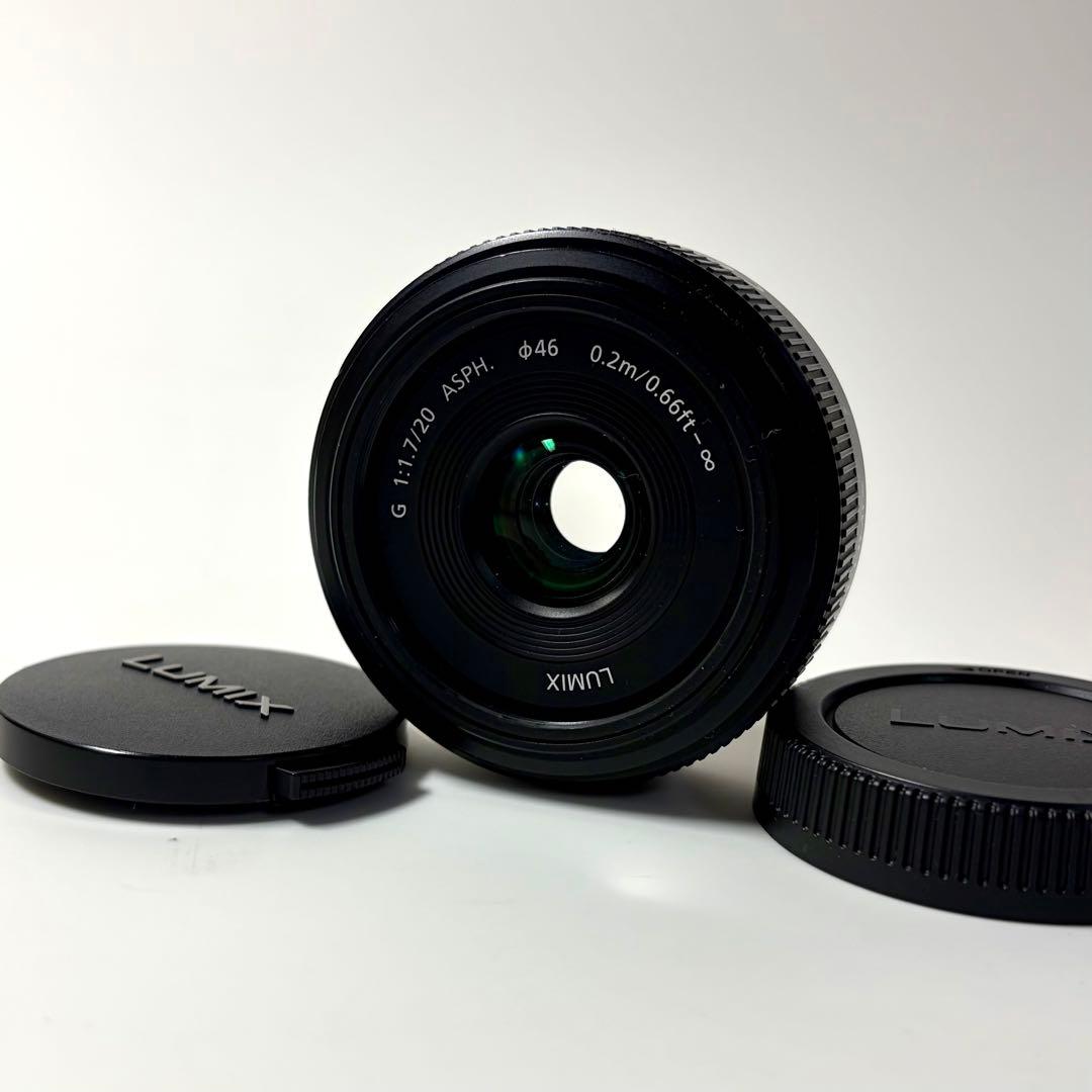 LUMIX 20mm F1.7 レンズ Panasonic Lumix 20mm f/1.7 Lens Black | Rockbrook Camera