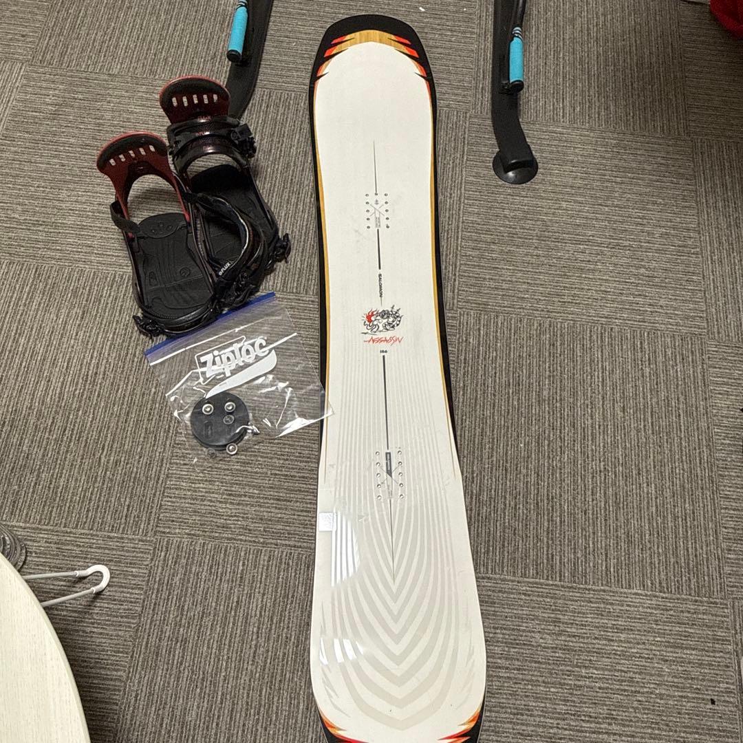 SALOMON ASSASSIN 156 25-26 flux dm 値下げ可能 - メルカリ