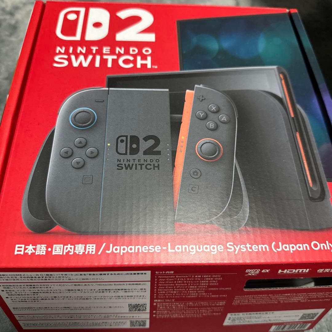 Nintendo Switch2 (中古極美品)オマケあり - メルカリ