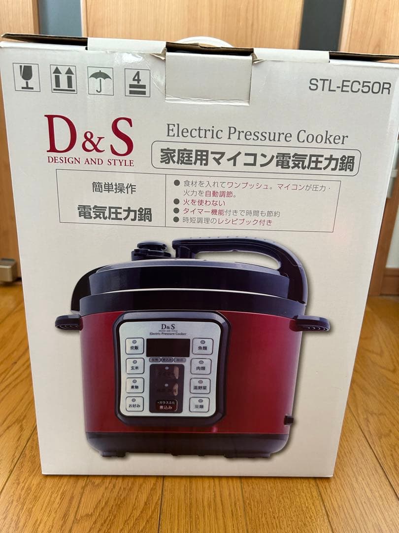D&S 電気圧力鍋 STL-EC50R - メルカリ