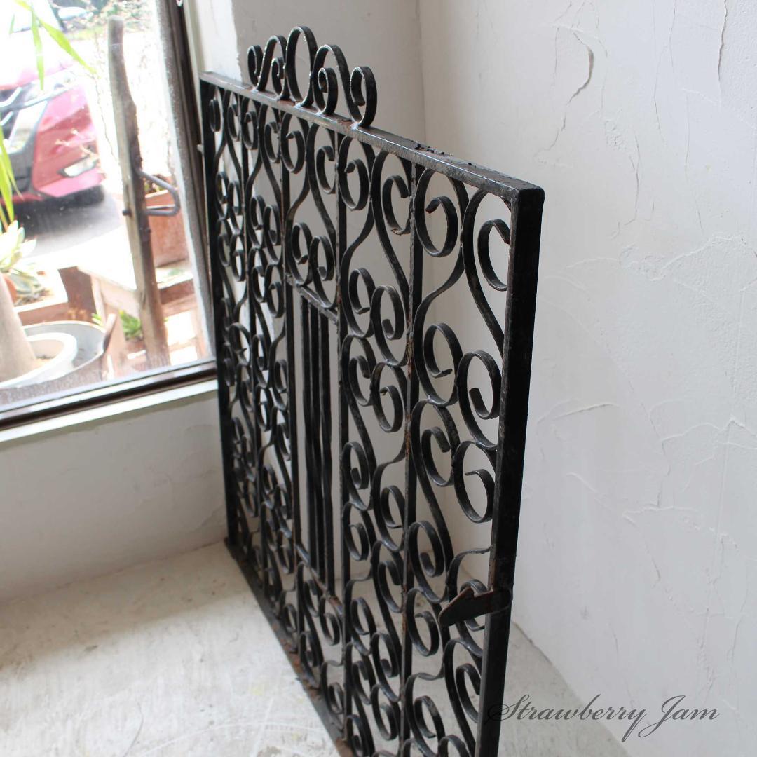 L2804-542 英国アンティーク アイアンゲート イングリッシュガーデン