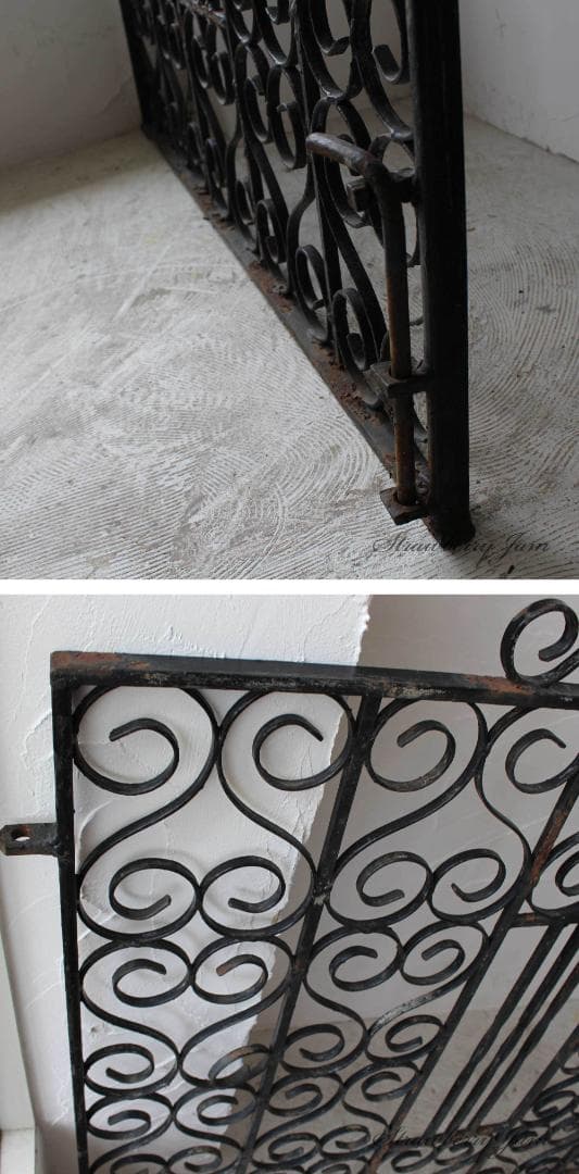 L2804-542 英国アンティーク アイアンゲート イングリッシュガーデン