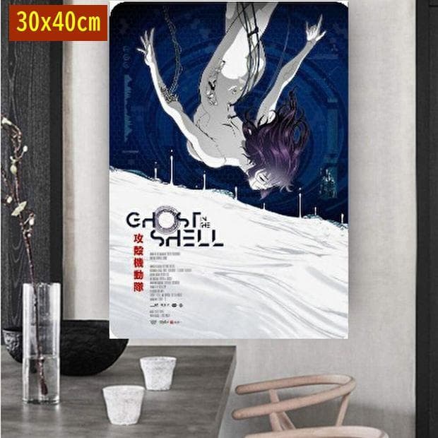 Shell in the Ghost/攻殻機動隊 A3クラフト版ポスター KK3 - メルカリ