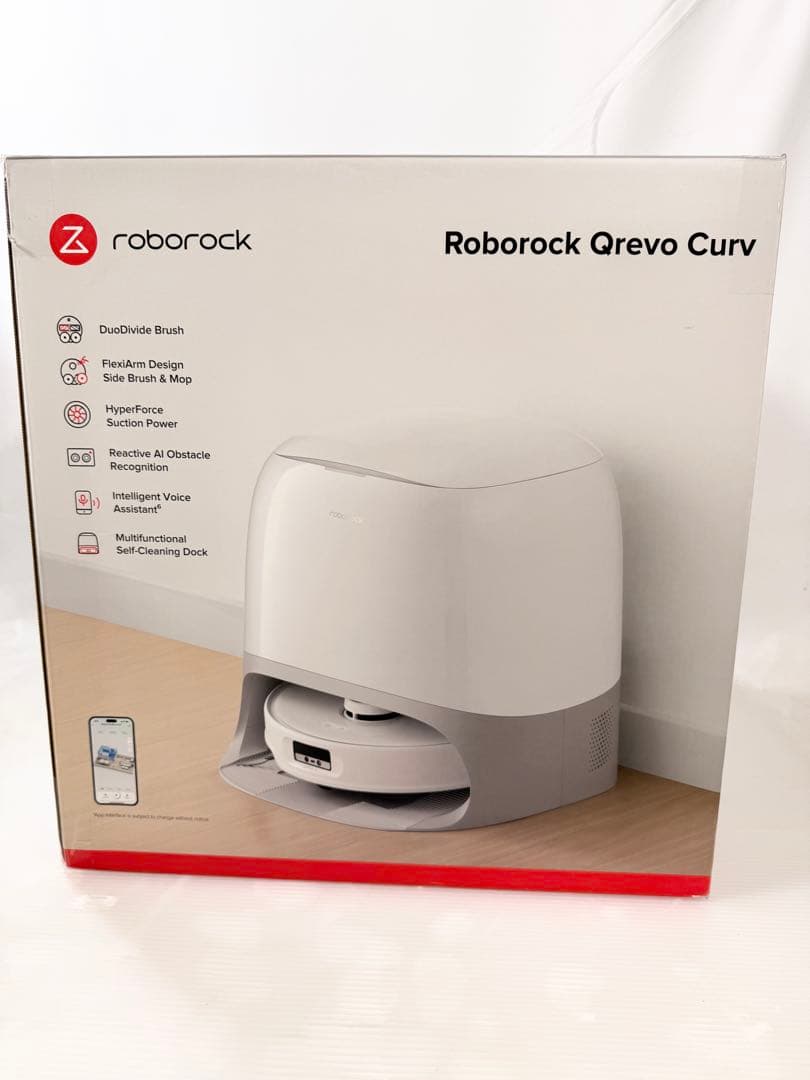 Roborock Qrevo Curv ロボロック　未使用品　ロボット掃除機 楽天市場】新商品 ロボット掃除機 Roborock QREVO CURV | ロボロック