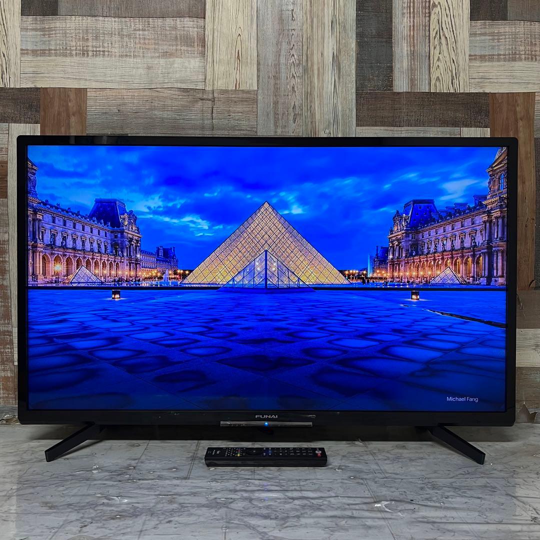 うさこさん専用全国送料込2年前購入フナイ40V型TV録画機能内蔵。見ながら録画