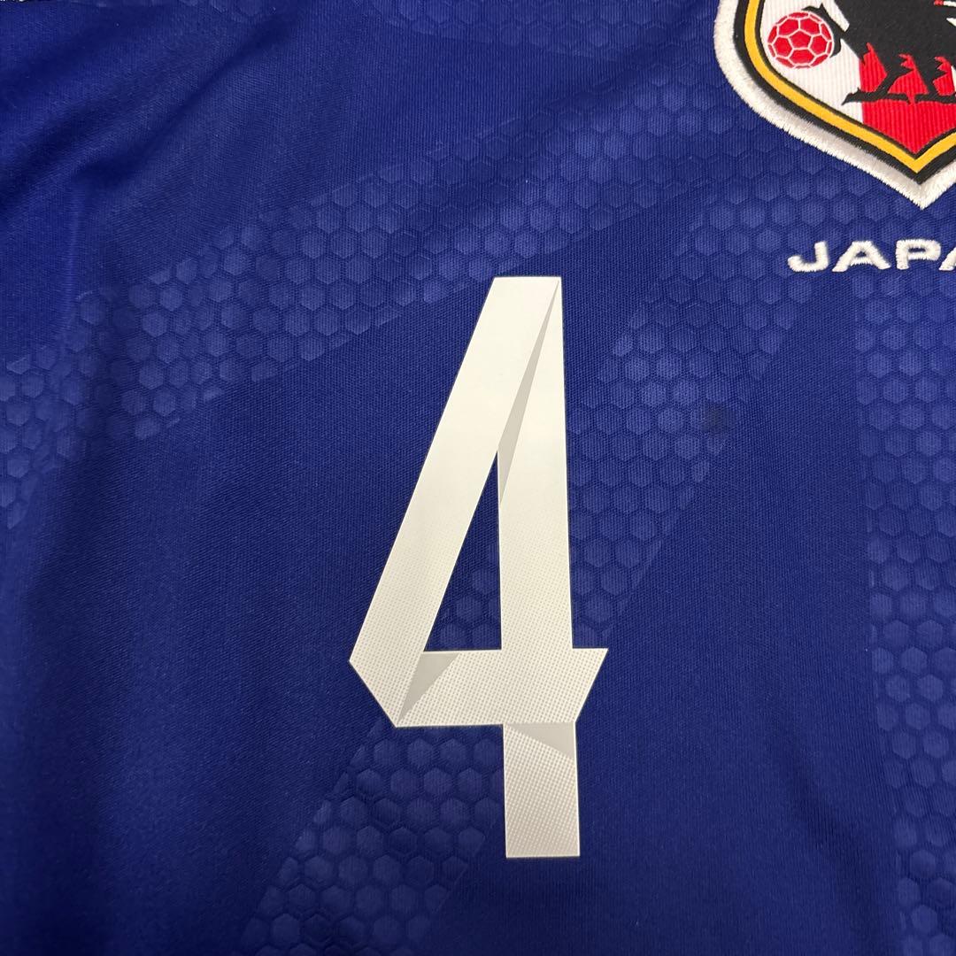 美品】アディダス サッカー日本代表ユニフォーム 本田圭佑 4番 2014L