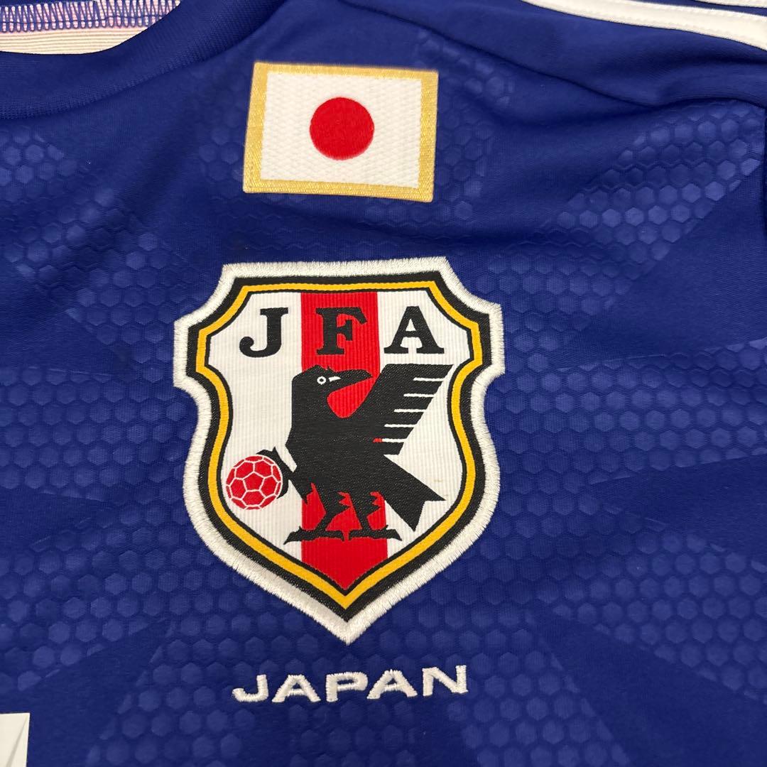 美品】アディダス サッカー日本代表ユニフォーム 本田圭佑 4番 2014L