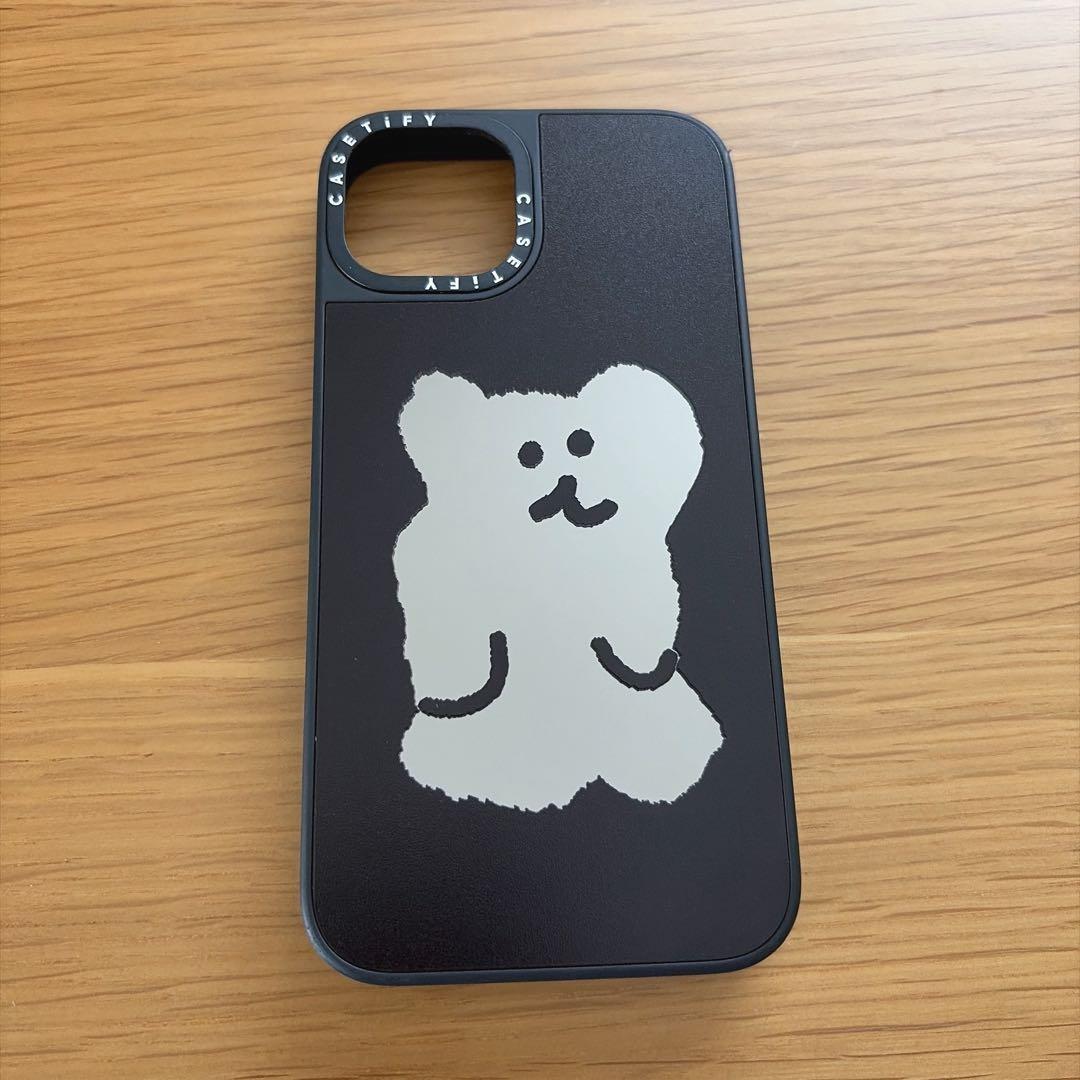 Casetify クマデザイン iPhone ケース ミラー ケースティファイ - メルカリ