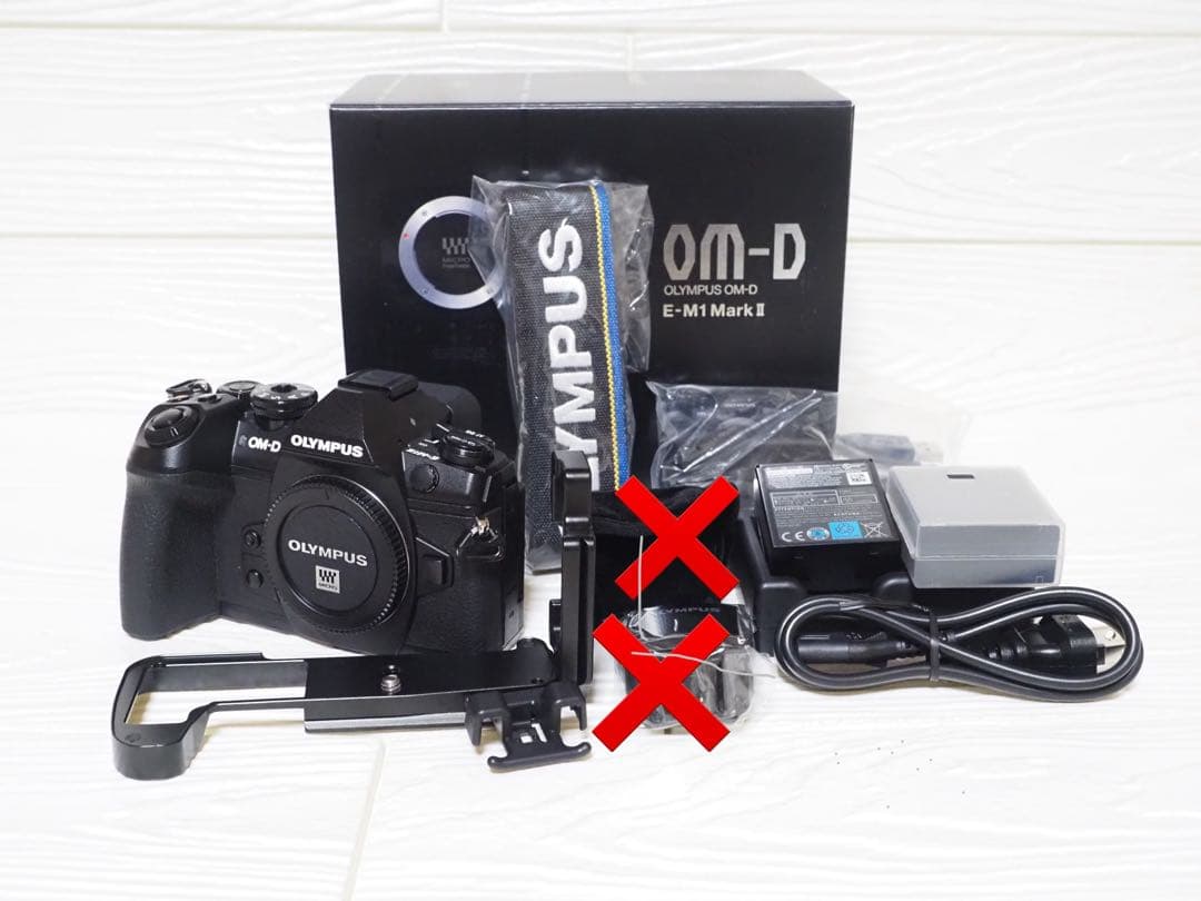 新品級 シャッター数410回】OLYMPUS OM-D E-M1 MARK Ⅱ