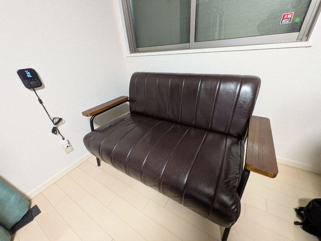 直取限定 ニトリ 2人掛けソファ（Nシールド ステイン）定価31,990円 2人掛け 合皮ソファ (Nシールド ステイン2KD) 【5年保証】 | ニトリの2