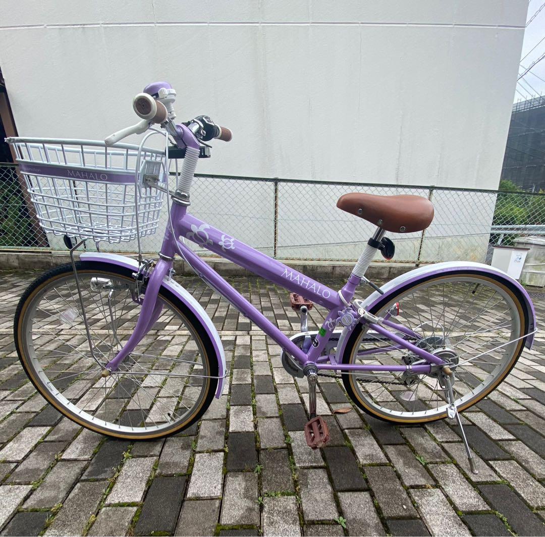 MAHALO マハロ自転車24インチ 6段変速 【引き取り限定】 - メルカリ