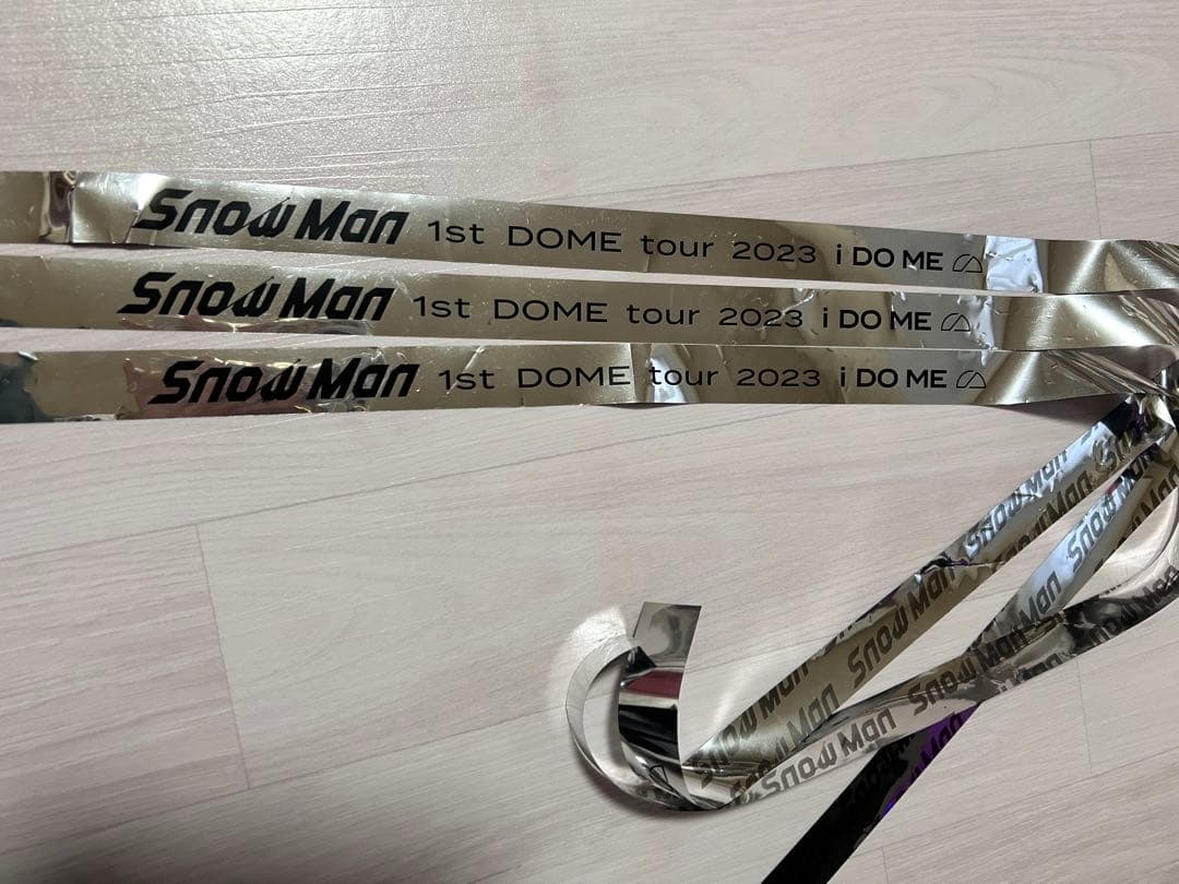 Snow Man 1st DOME tour 2023 銀テープ - メルカリ