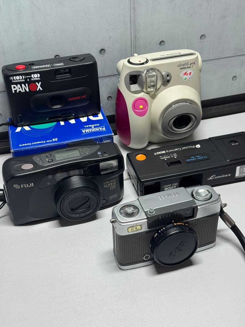 フィルムカメラ まとめ 動作未確認 ジャンク 外観のみ簡易清掃済み