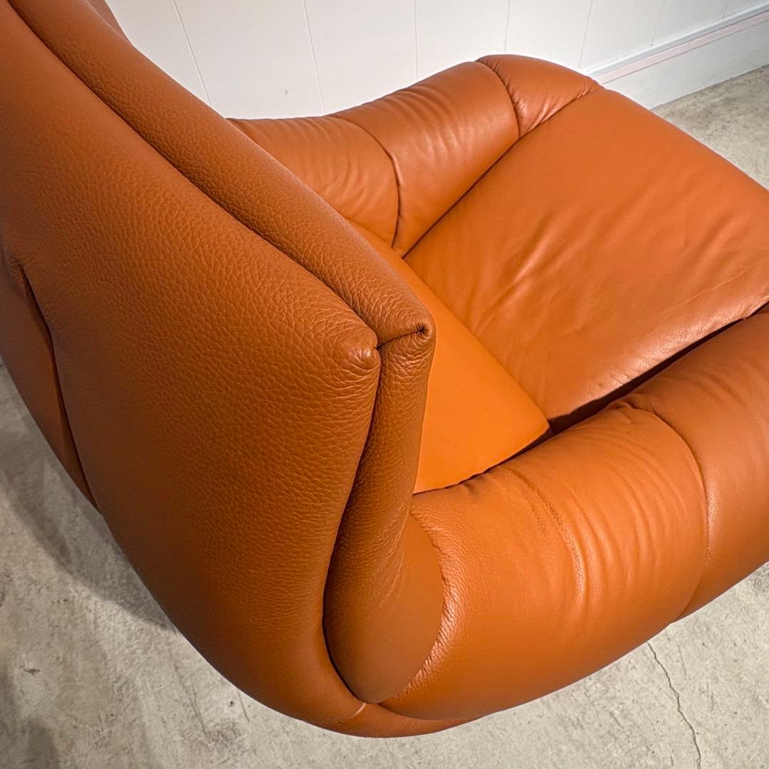 de sede スイス製 レザー ラウンジチェア - メルカリ