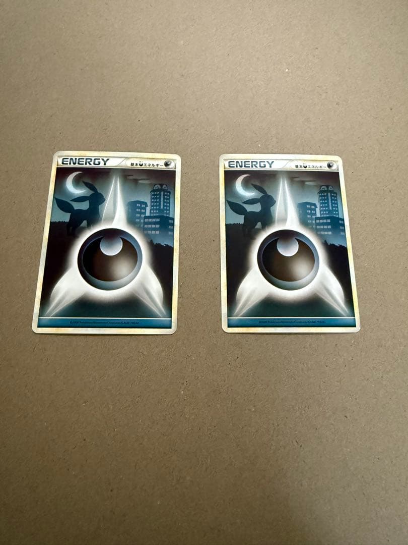 基本悪エネルギー ブラッキー ポケモンカード 2枚セット legend - メルカリ