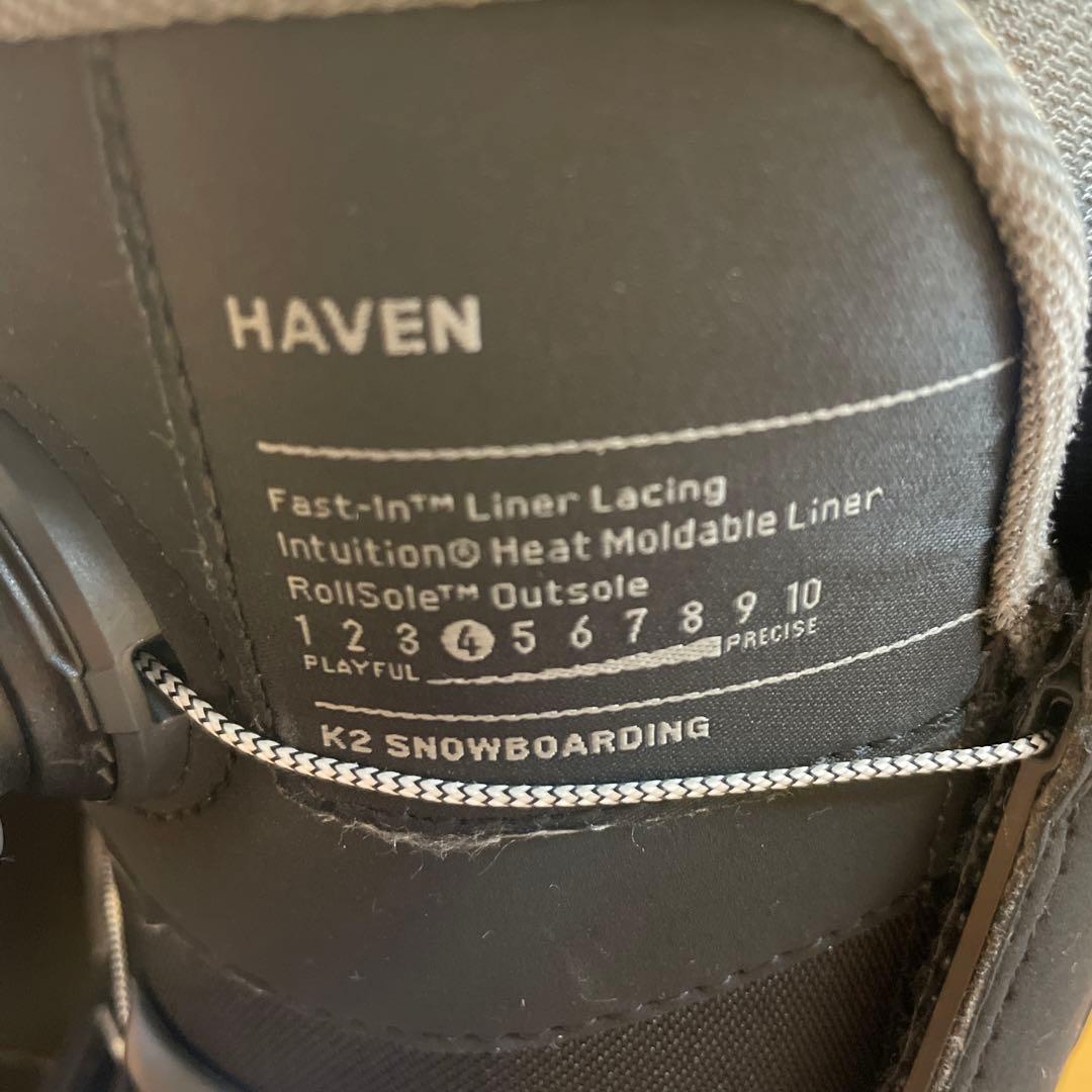 K2 Haven スノーボードブーツ 女性用 25.0cm BOA
