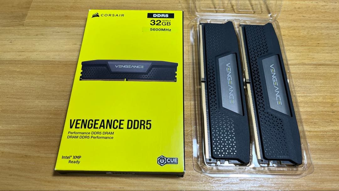 メモリ　CORSAIR DDR5 32GB 5600MHz VENGEANCE Amazon | CORSAIR DDR5-5600MHz デスクトップPC用 メモリ VENGEANCE