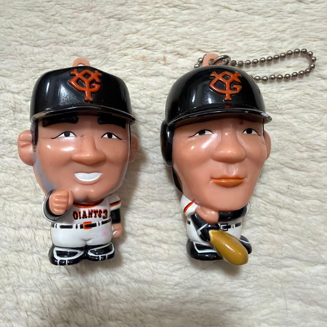 長嶋茂雄、松井秀喜キーホルダー2個セット - メルカリ