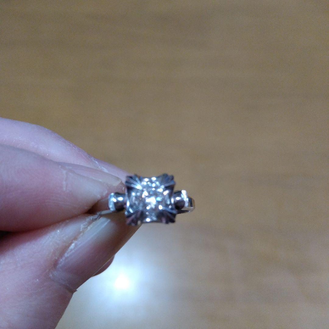 天然ダイヤ、Pt900 pt900 アレキサンドライト 指輪 リング ダイヤモンド プラチナ 天然