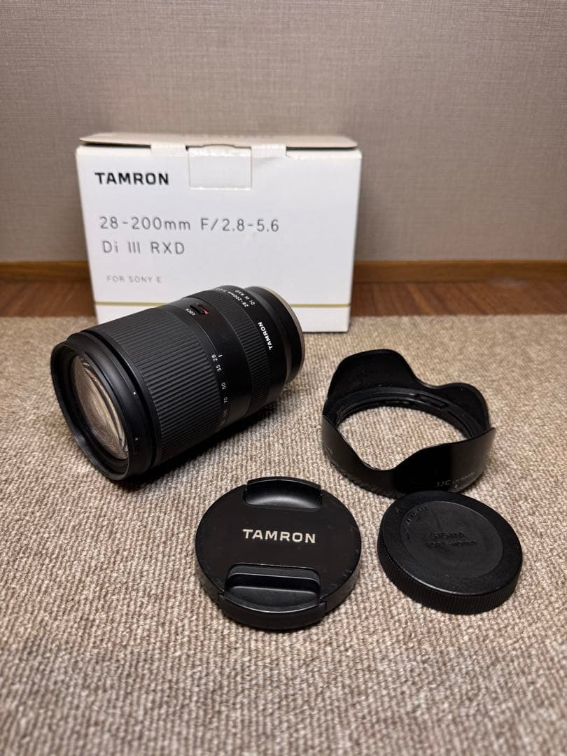 レンズ(ズーム) TAMRON 28-200mm F2.8-5.6 Di lll RXD SONY