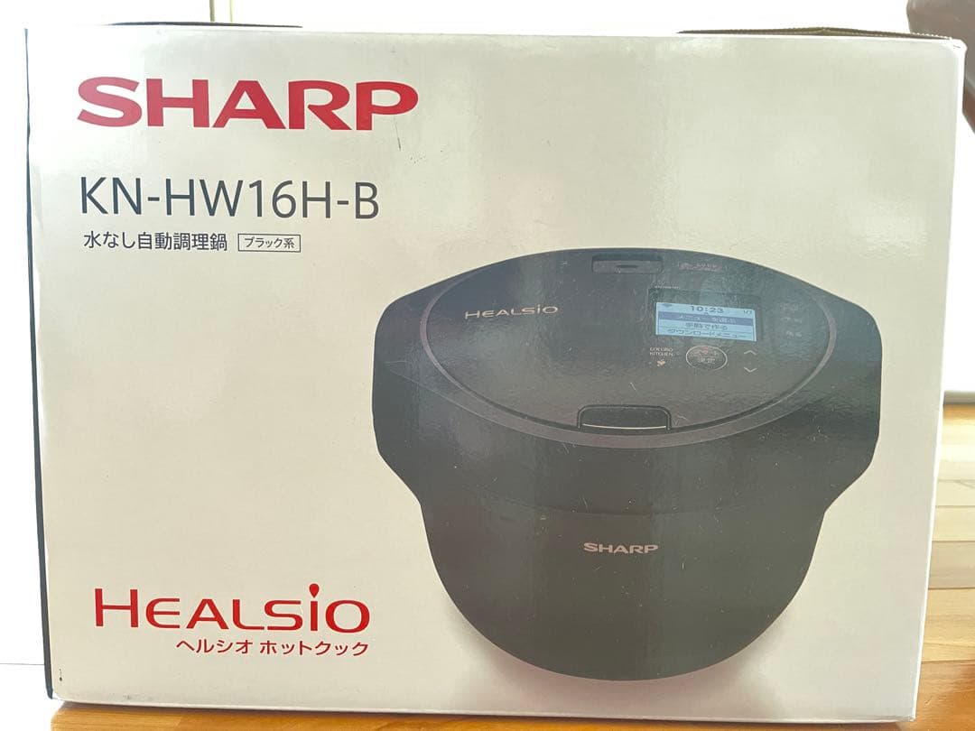 Raku様 SHARP HEALSIO KN-HW16H-B ブラック KN-HW16H | ヘルシオ ホットクック：シャープ
