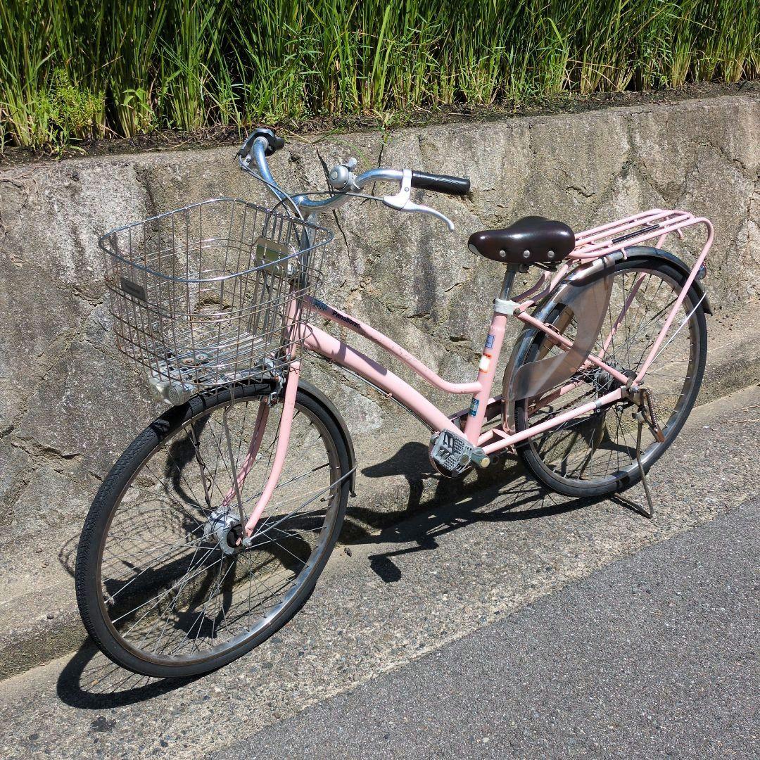 もう終了 パナソニック26インチ ママチャリ リヤキャリア25kg(クラス25