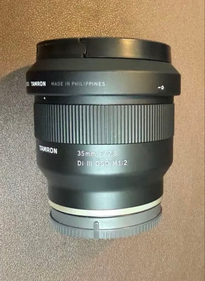 レンズ(単焦点) TAMRON 35mm F2.8 Di III OSD M1:2 35mm F2.8 Di III Lens for Sony E-Mount | Tamron Americas