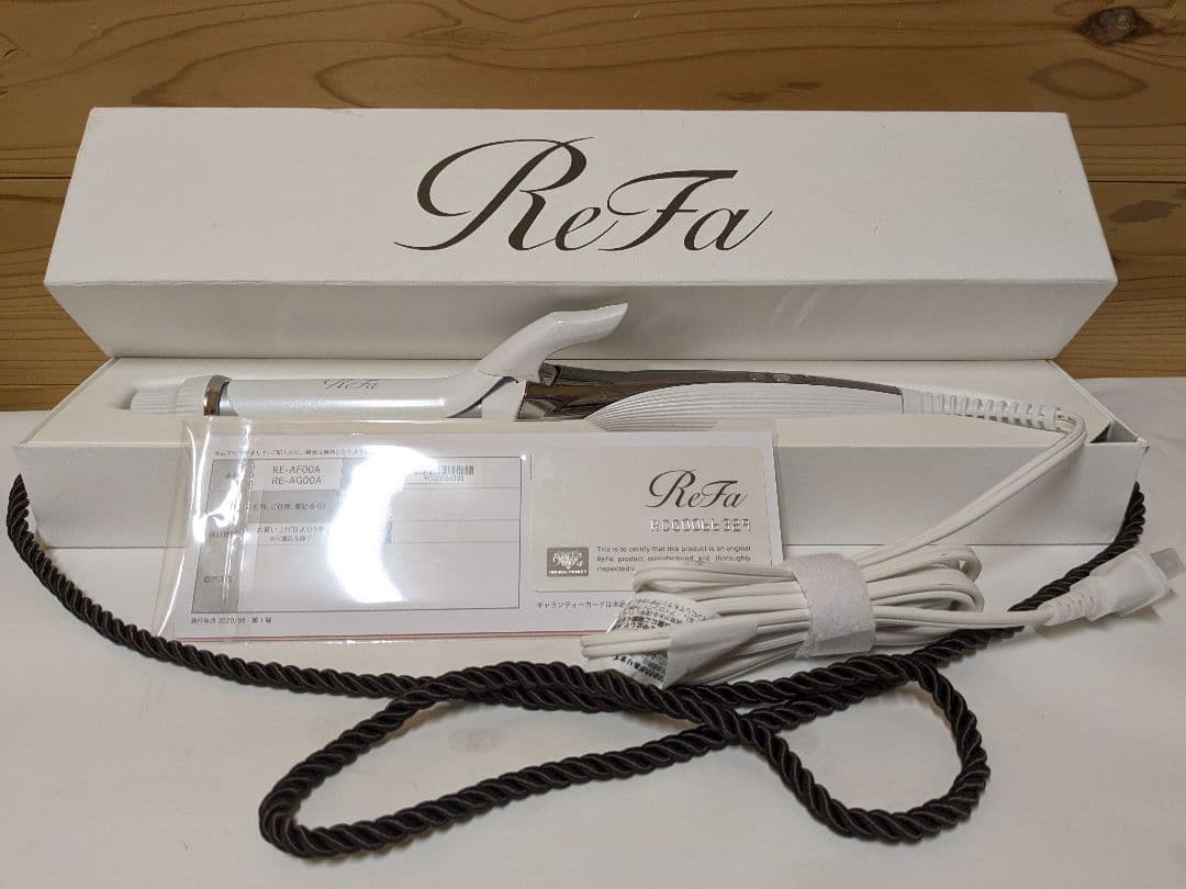美品 MTG ReFa リファ ビューテック カールアイロン RE-AG00A ReFa（リファ） MTG ReFa ビューテック カールアイロン 26mm RE-AG00A