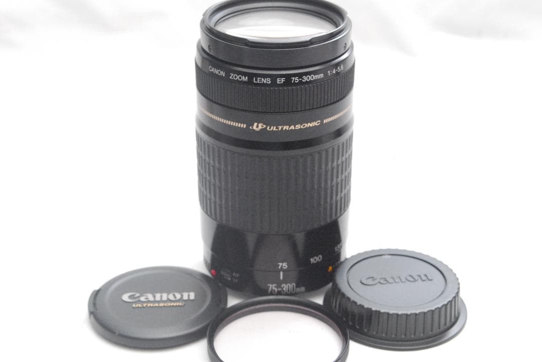 レンズ(ズーム) CANON ZOOM LENS EF 75-300mm 1:4-5.6 USM EF75-300mm f/4-5.6 IS USM - Canon Camera Museum