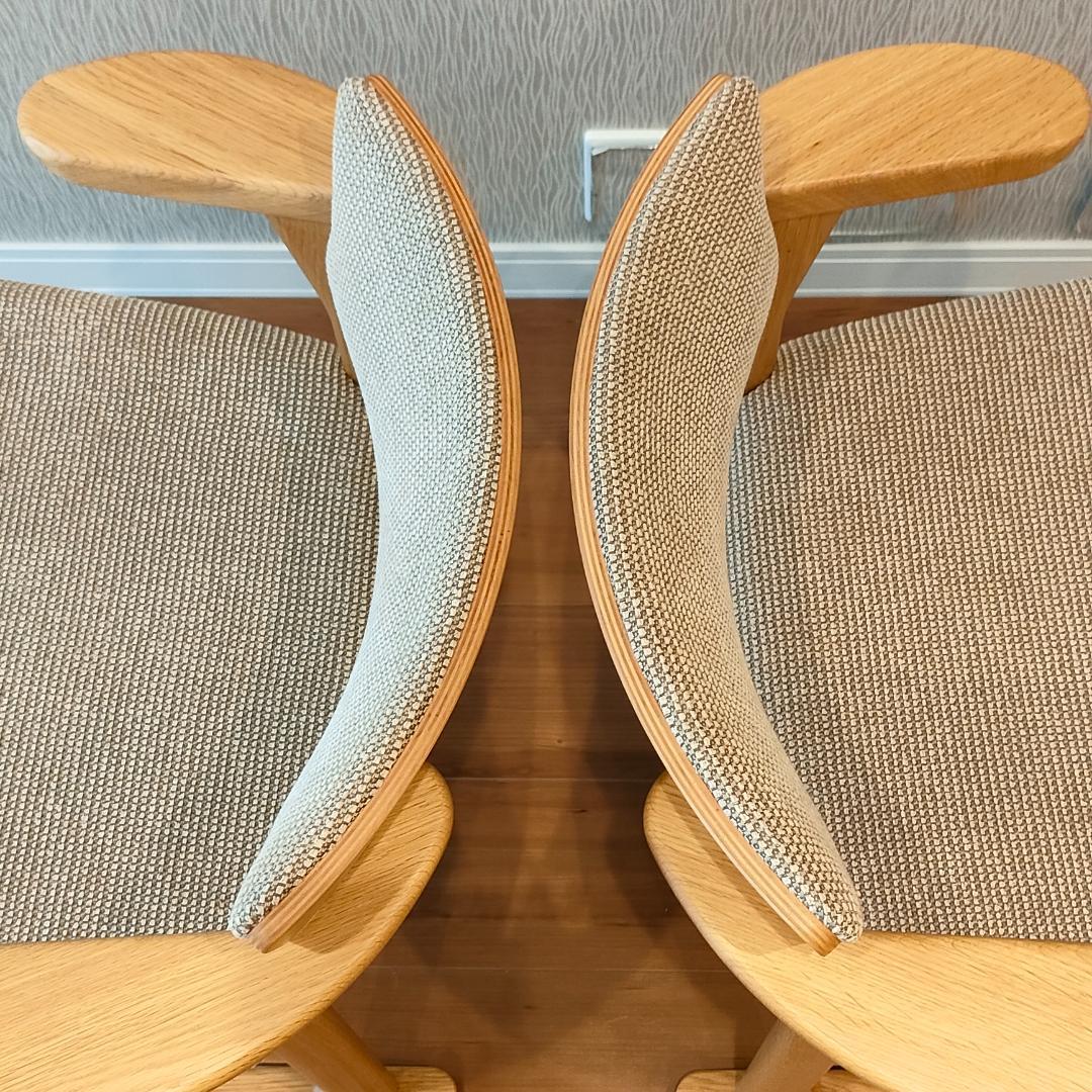 美品 INOUE Associates アームチェア 中座椅子 2脚セット - メルカリ