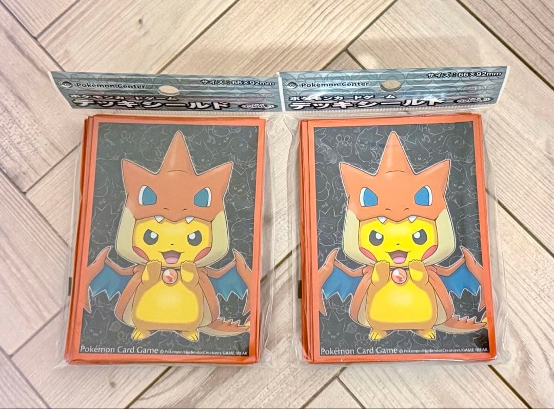 ポケモンセンター メガトウキョーのピカチュウ デッキシールド - メルカリ