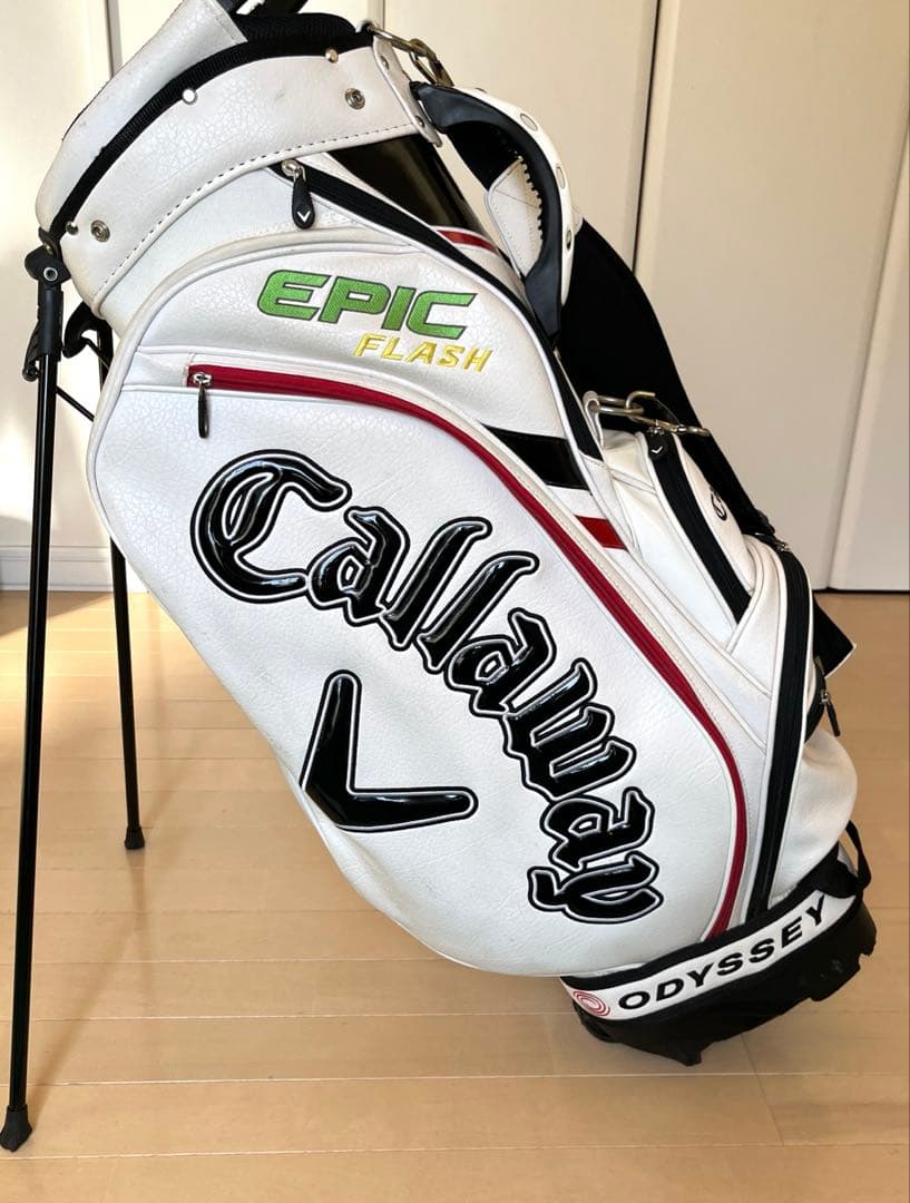 Callaway EPIC FLASH ゴルフバッグ 極美品 キャロウェイ EPIC FLASH キャディバッグ ツアーモデル 希少