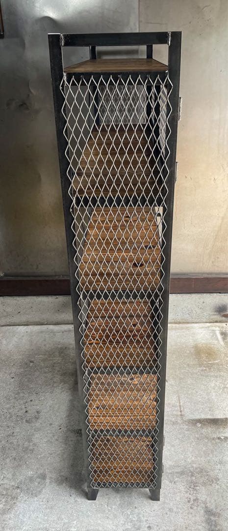 アイアンシェルフB［ワイド］ アイアン家具 キャビネット コレクション