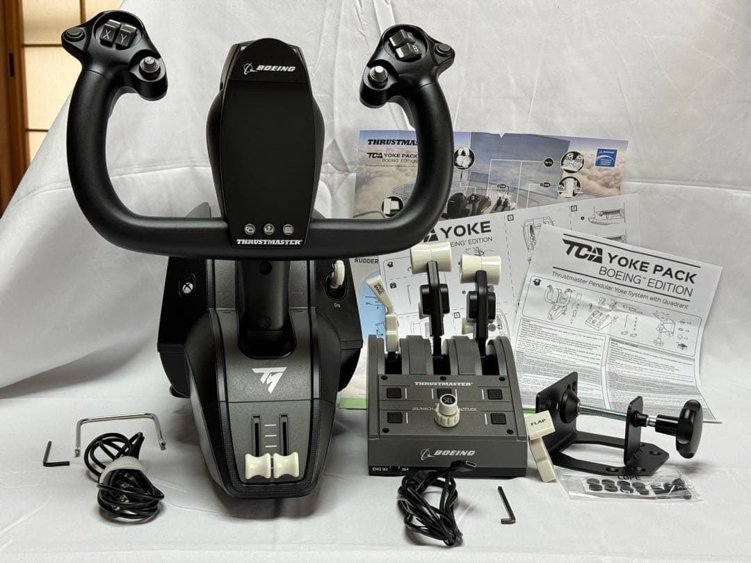 スラストマスター】TCA Yoke Pack Boeing Edition - メルカリ