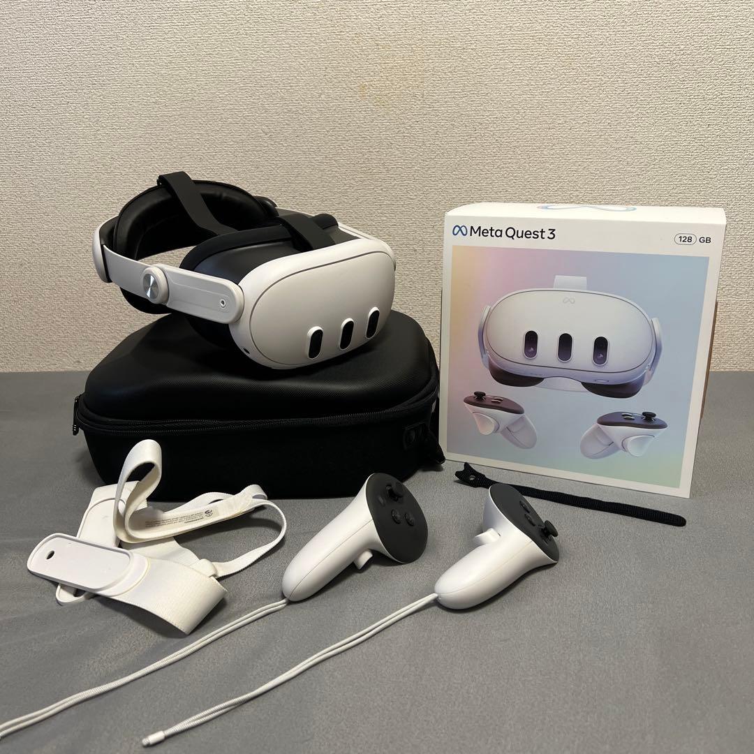 Meta Quest 3 128GB メタクエスト3+付属品 - メルカリ