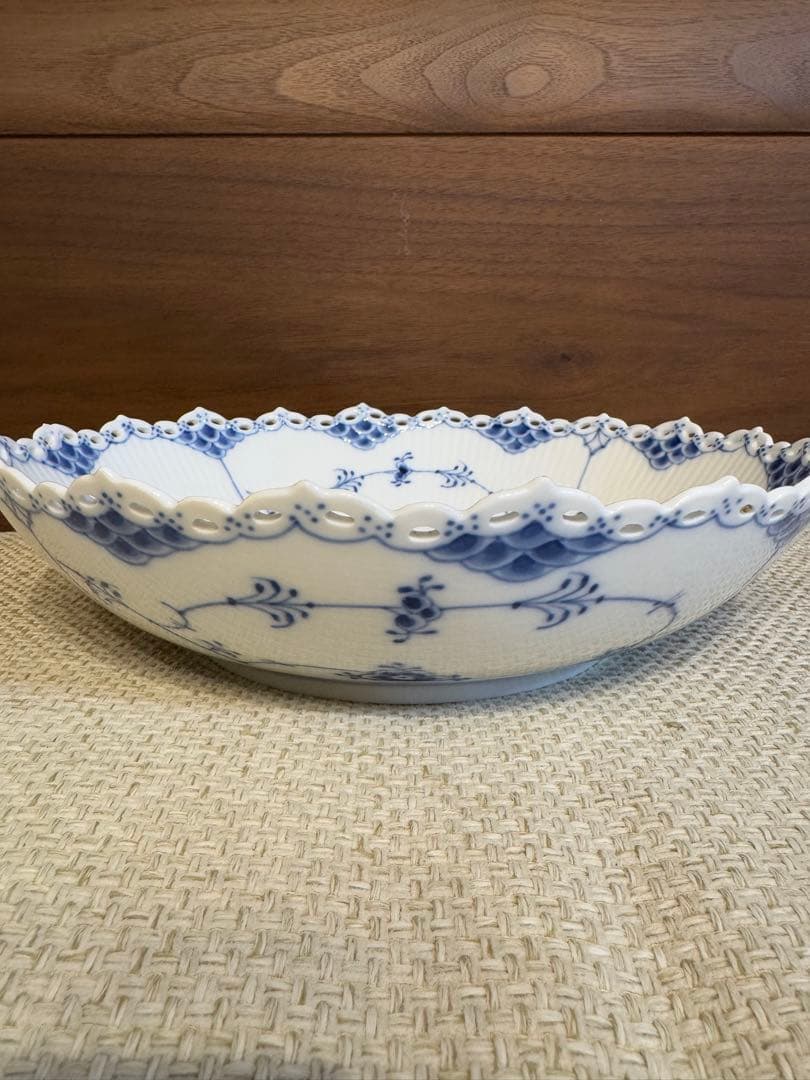 お値下げ】ロイヤルコペンハーゲン フルーテッド フルレース 28cm