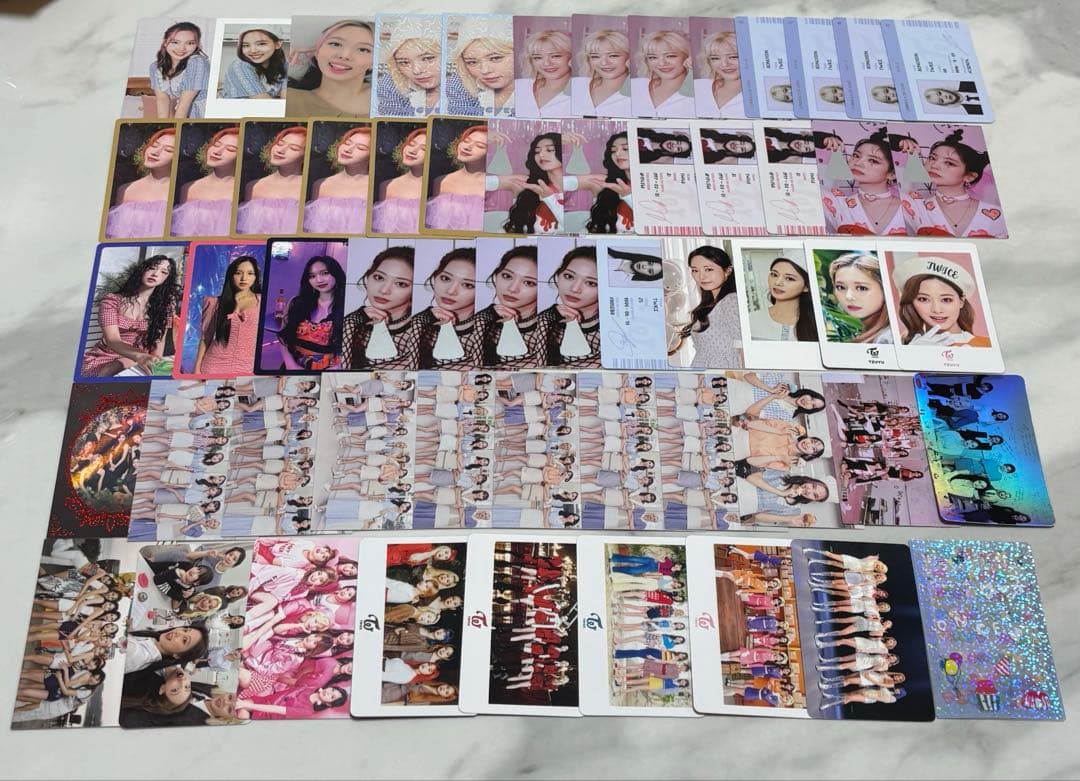 57枚】TWICE トレカセット ばら売り× - メルカリ
