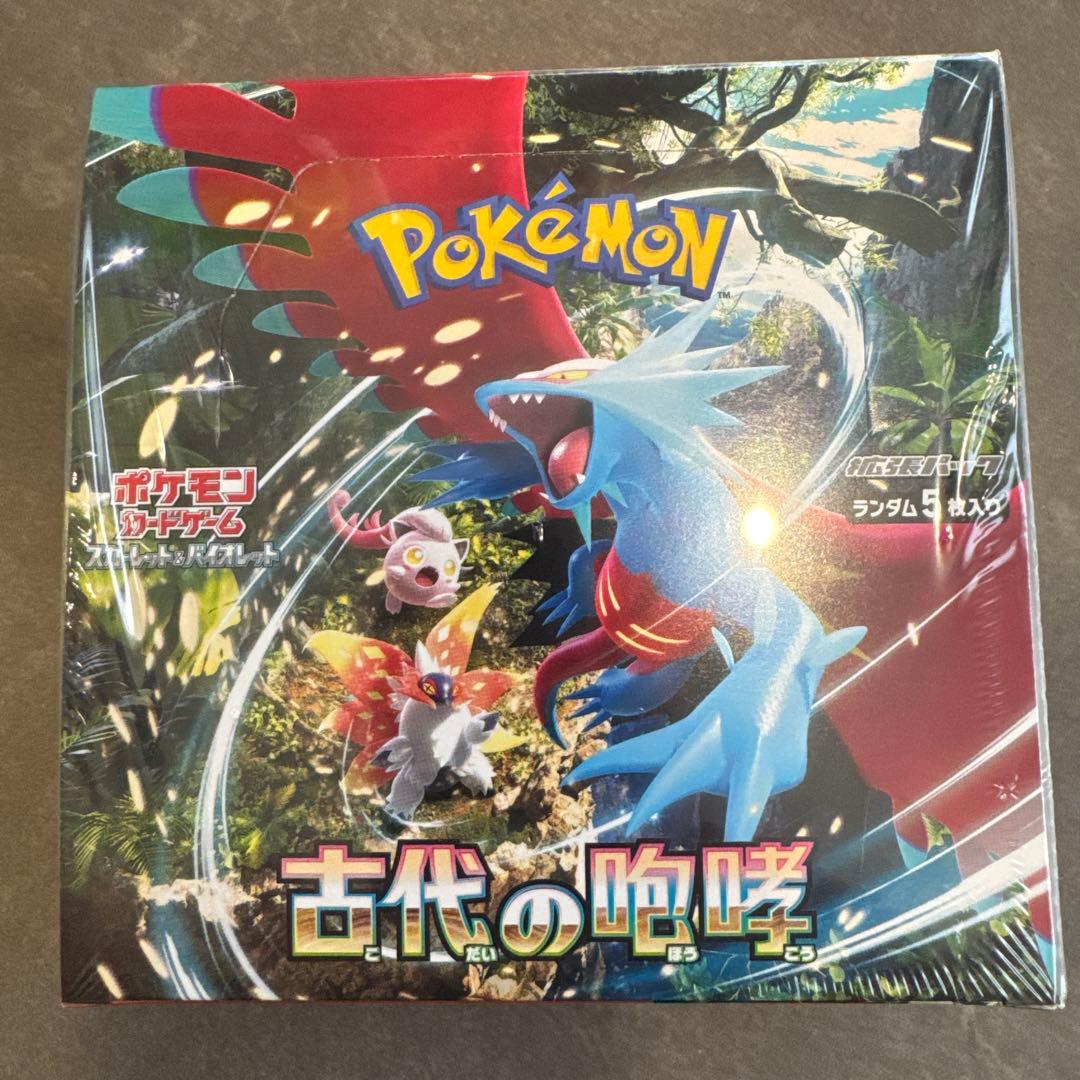 ポケモンカード 古代の咆哮 未開封BOX シュリンク付き ポケセン産