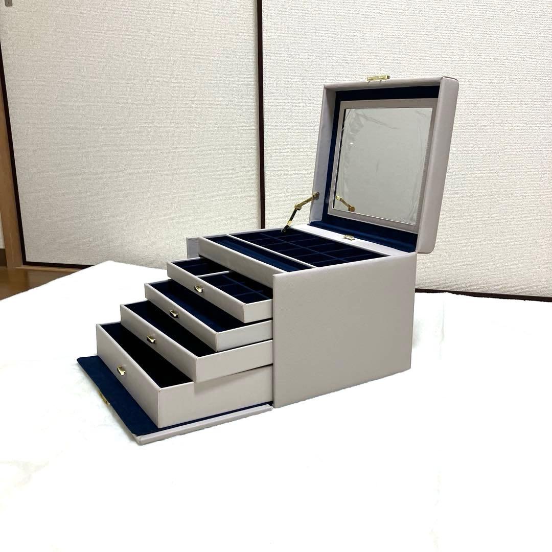 【新品未使用】グレー5層鏡面蓋 大容量 ジュエス宝石時計ブレスレット収納BOX 楽天市場】＼店内、SS限定SALE開催中／ スタッカーズ STACKERS