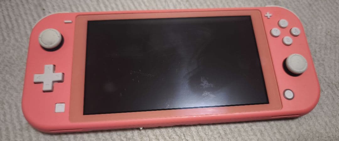 ジャンク Switchライト コーラルピンク 液晶不良 - メルカリ