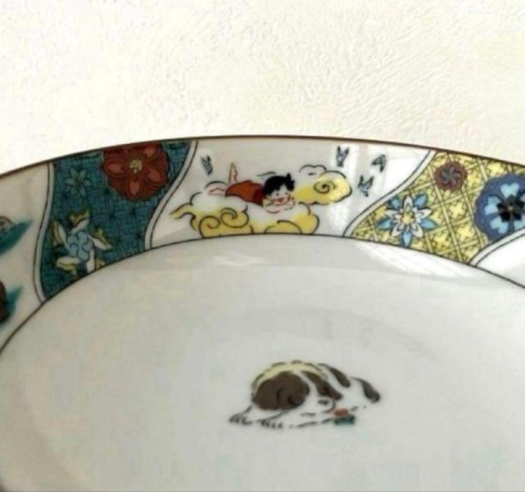 新品　九谷焼　アルプスの少女 ハイジ　12.2cm 鉢　B　和食器　取り皿